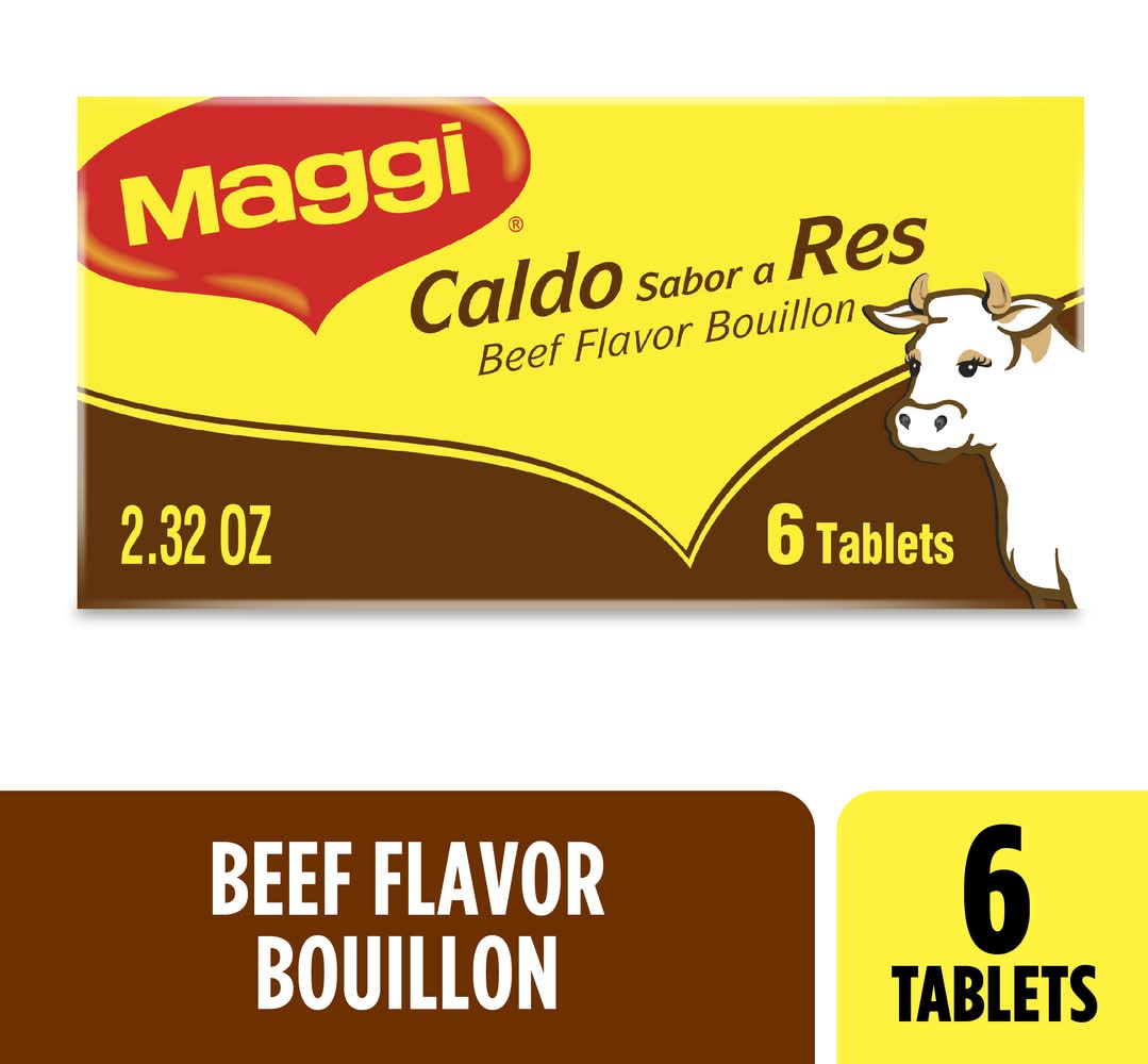 Maggi Beef Flavor Bouillon Tablets (2.32 oz)