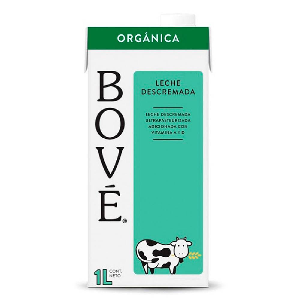 Bové leche descremada orgánica (1 l)