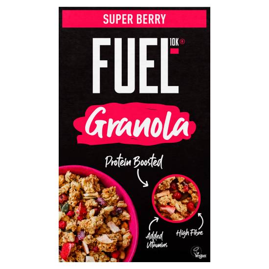 FUEL10K Protein Boosted Granola Super Berry (400g)