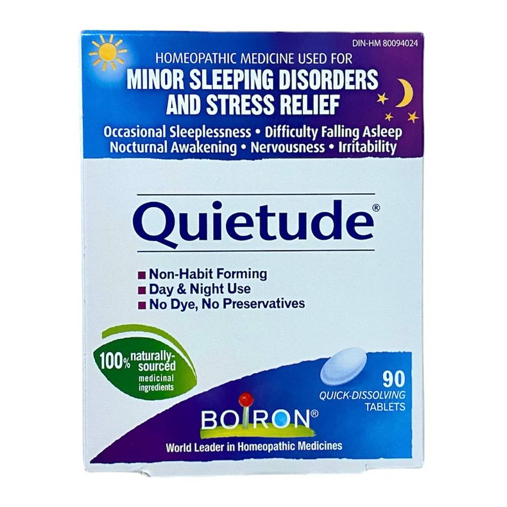 Boiron Quietude Sleeping & Stress Relief Tablets (90 units)