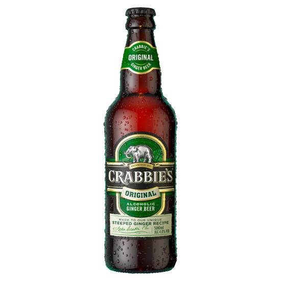 Crabbie's Original Alcoholic Ginger Beer Single Bottle 500ml