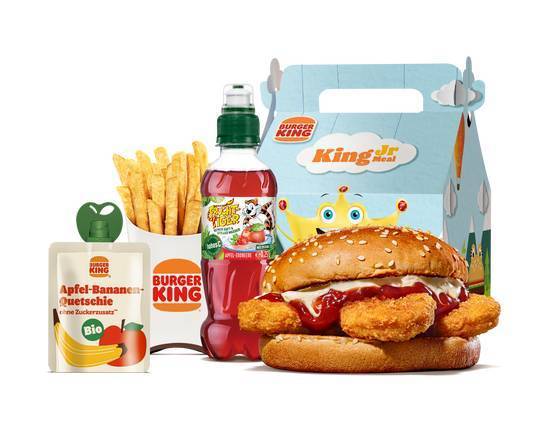 King Jr. Meal Ketchup Nugget Burger