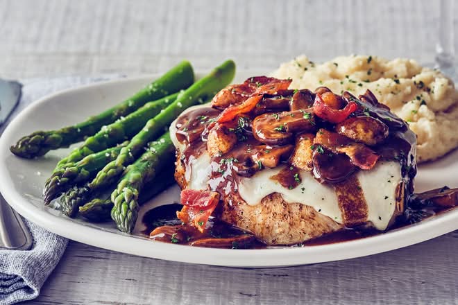 Bone-in Fontina Pork Chop