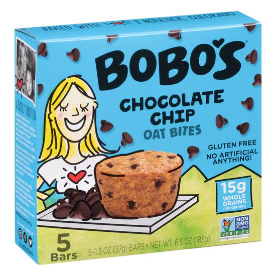 Bobo's Oat Bites Bars (5 ct) (chocolate chip)