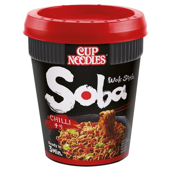 Nissin Soba Chilli Wok Style Instant Cup Noodles 92g