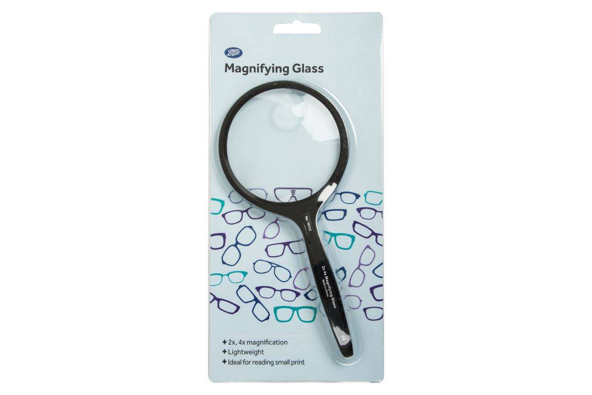 Boots hand heldmagnifier round