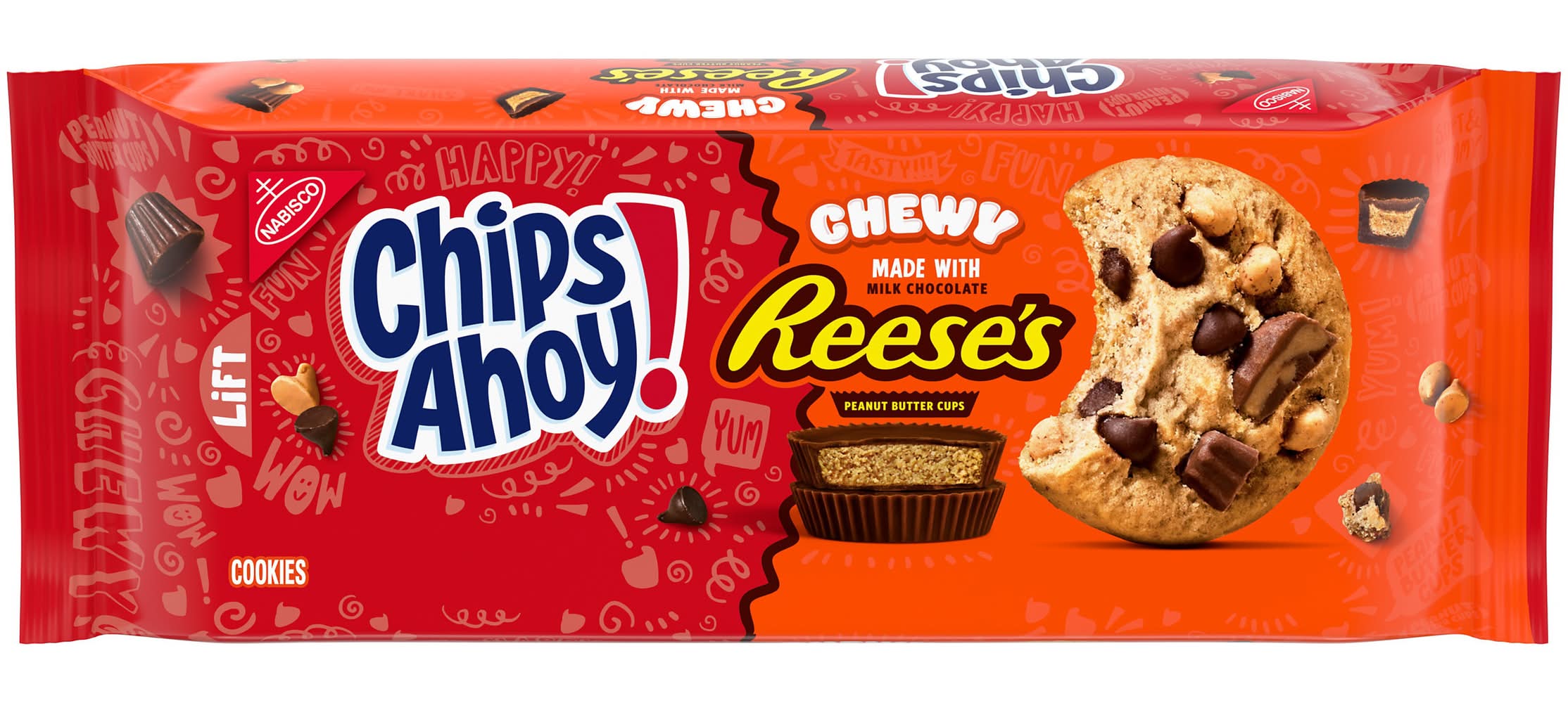 Chips Ahoy! Lift Chewy Milk Chocolate Cookies, Peanut Butter (9.5 oz)