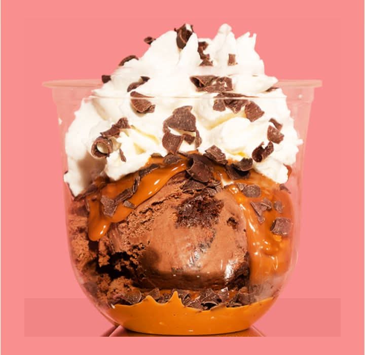 Chocolate Peanut Butter Sundae