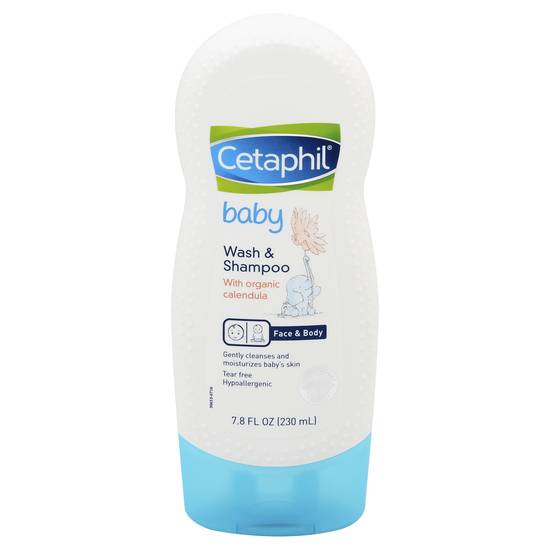 Cetaphil Baby Wash & Shampoo With Organic Calendula (7.8 fl oz)