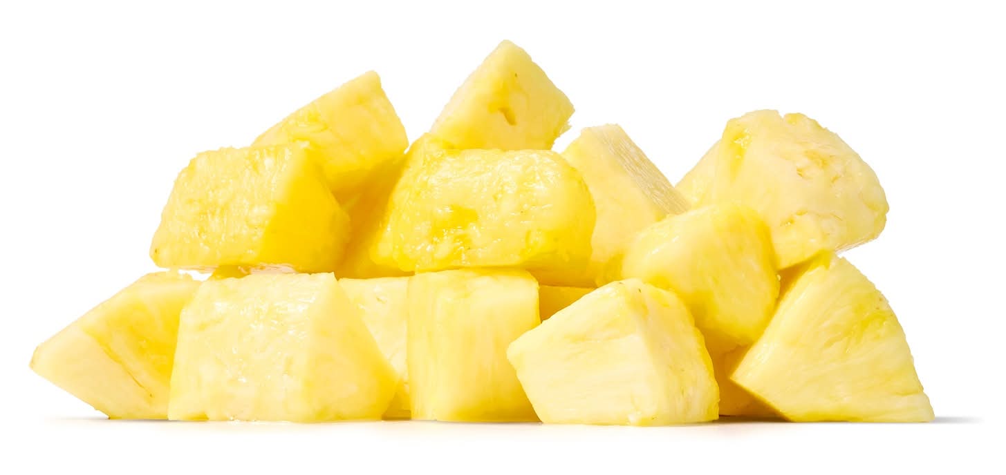 Fresh Cut Pineapple Chunks