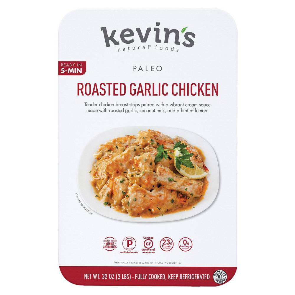 Kevin's Natural Foods Paleo Roasted Garlic Chicken (32 oz)