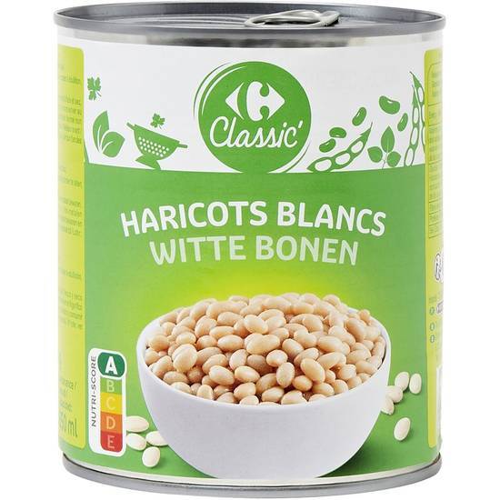 Carrefour Classic' - Haricots blancs (530g)