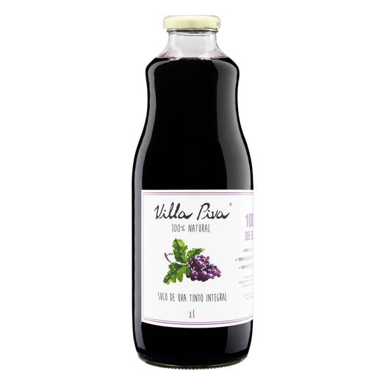 Villa piva suco integral de uva tinto sem adição de açúcar
