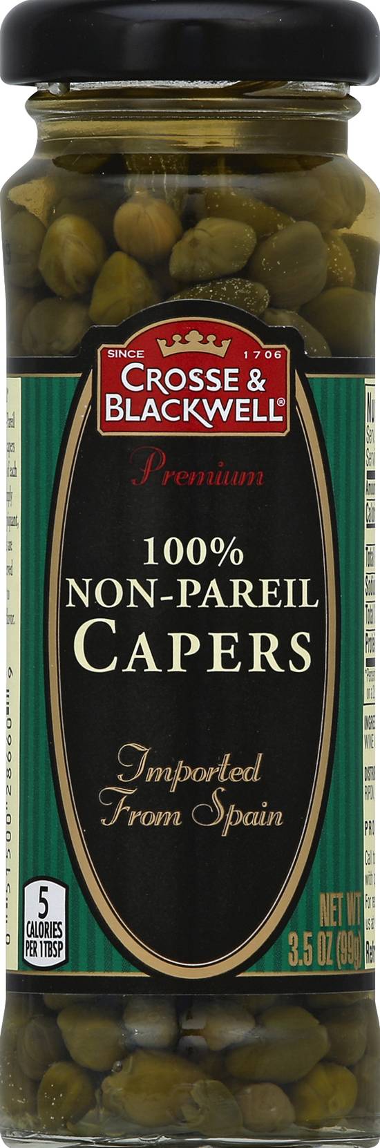 Crosse & Blackwell 100% Non-Pareil Capers