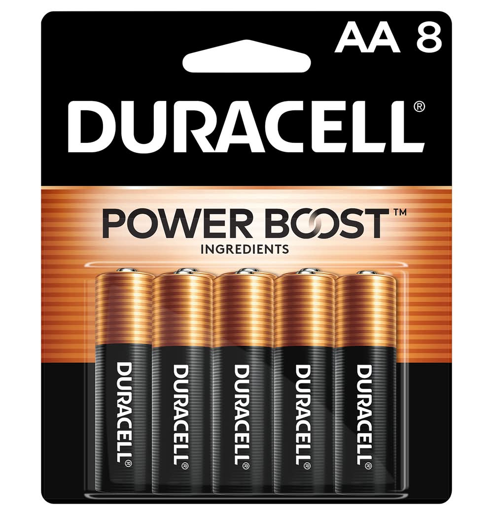Duracell Power Boost Aa Batteries (6.4 oz, 8 ct)