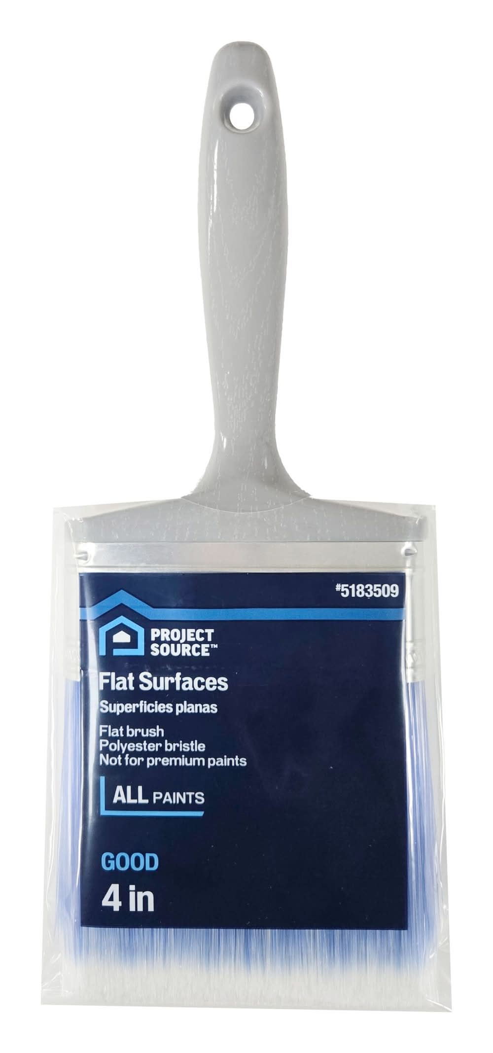 Project Source Good 4-in Reusable Flat Multipurpose Brush