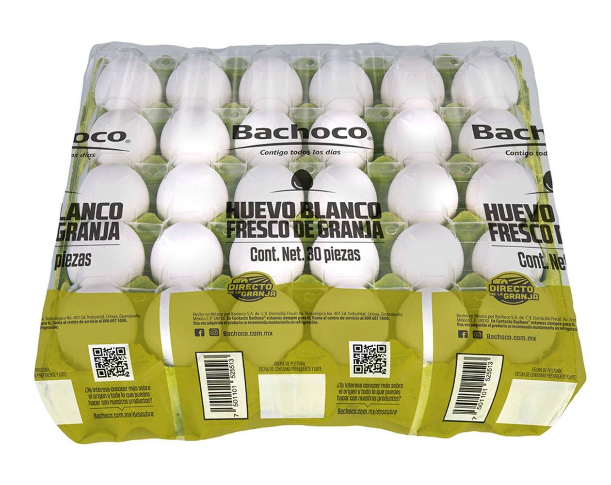 Bachoco · Huevos blancos (30 un)