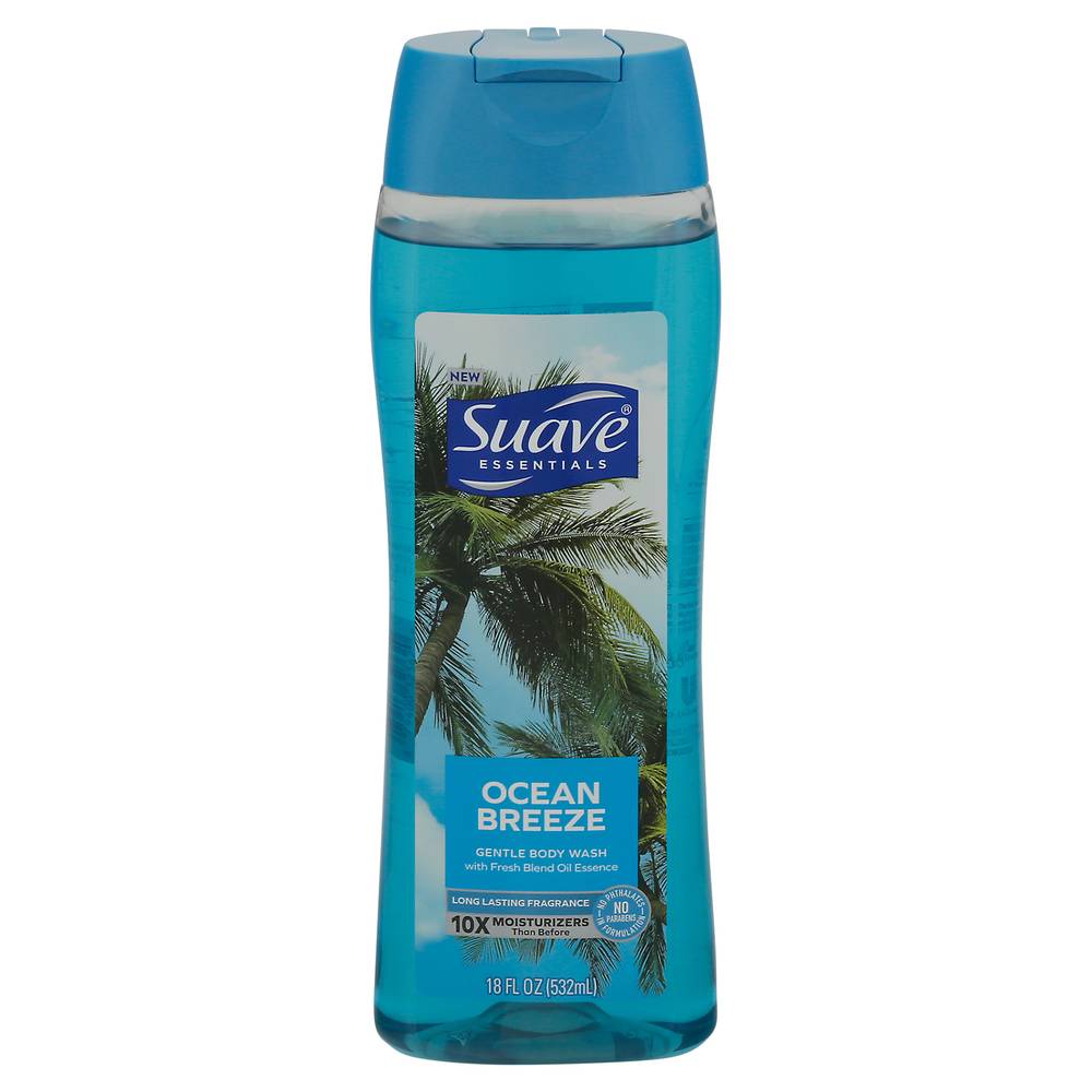 Suave Essentials Ocean Breeze Body Wash