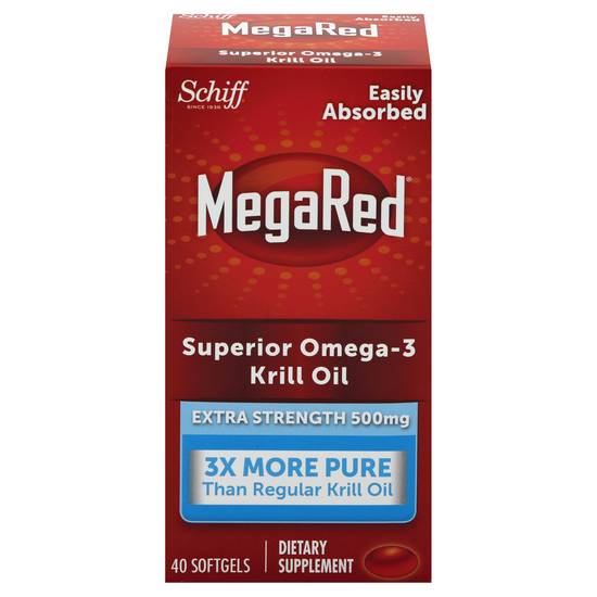 Schiff Megared Superior Omega-3 Krill Oil