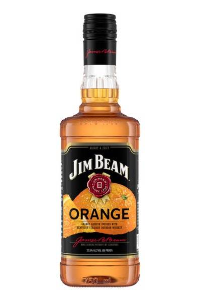 Jim Beam Orange Kentucky Straight Bourbon Whiskey (750 ml)