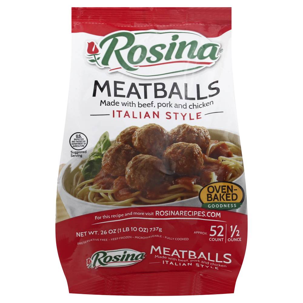 Rosina Italian Style Meatball (1.62 lbs)