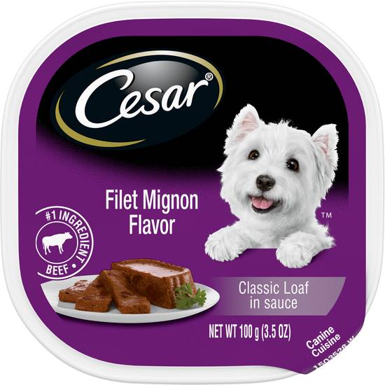 Cesar Filet Mignon Flavor Classic Loaf in Sauce