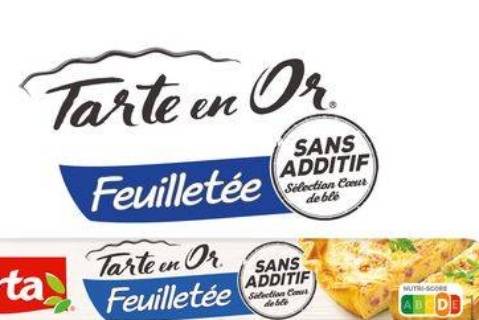 Tarte en Or Pâte Feuilletée Sans Additif 230g - HERTA
