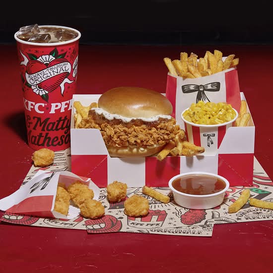 Matty Melt Sandwich Box Meal