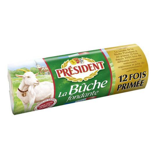 President Fromage de chèvre La bûche fondante 180g