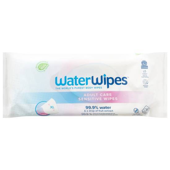 Waterwipes Adult Care Sensitive Wipes Xl (30 ct)