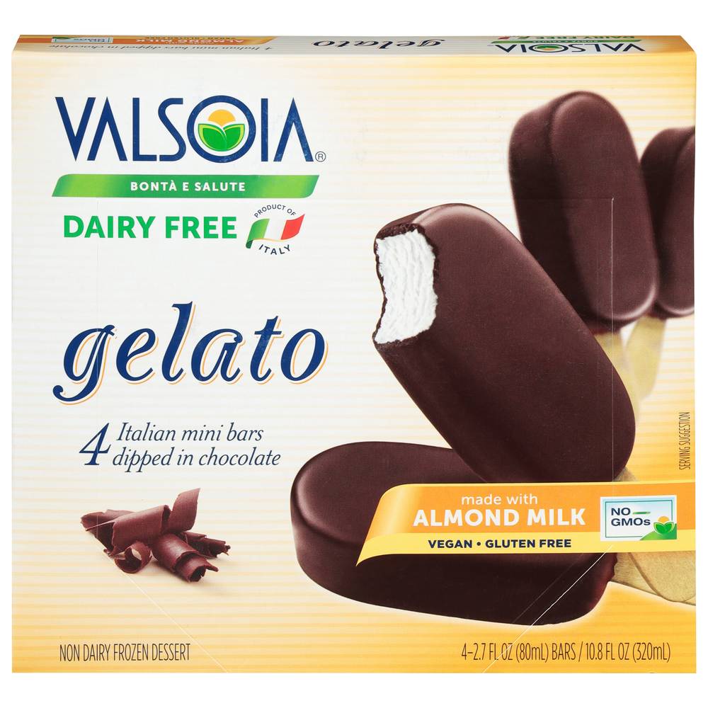 Valsoia Dairy Free Gelato Bars (11.3 oz)