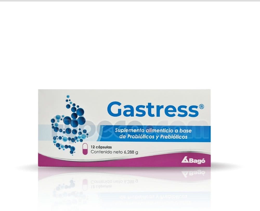 Gastress Caps C/12 Caja
