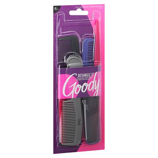 Goody Detangle Combs Family pack (6 ct)