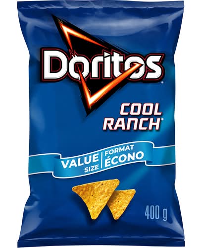 Doritos Tortilla Chips, Cool Ranch (400 g)