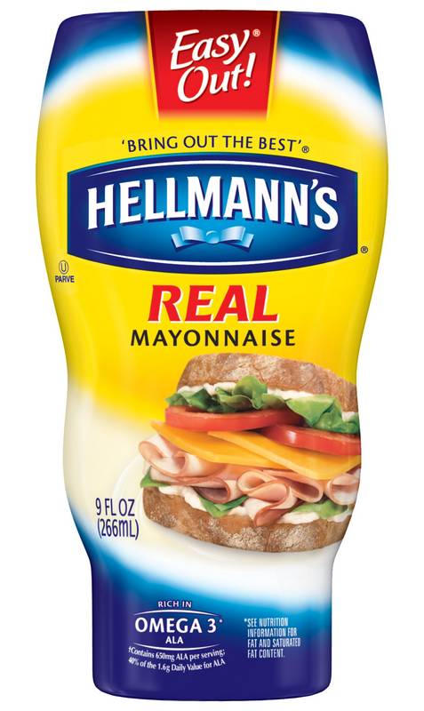 Hellmann's Mayonnaise Real Squeeze 9oz