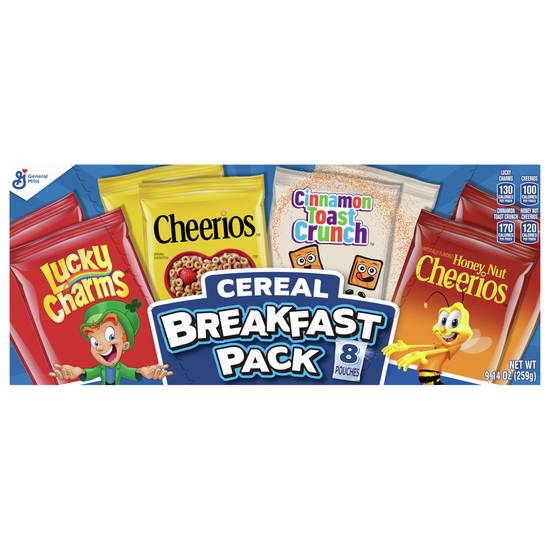 General Mills Breakfast pack Cereal Pouches