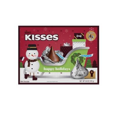 Hershey's Kisses Happy Holidays Milk Chocolate (3.8 oz, 24 ct)