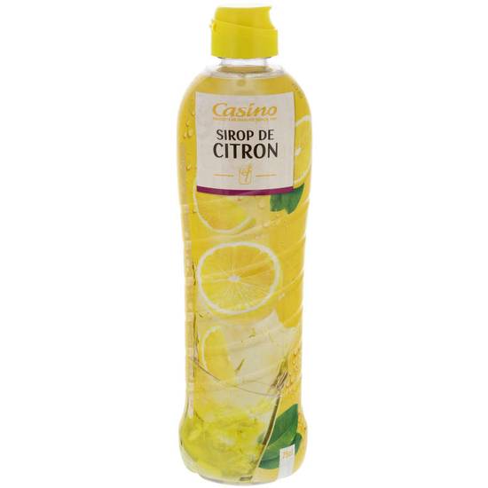 Sirop de citron 75cl CASINO