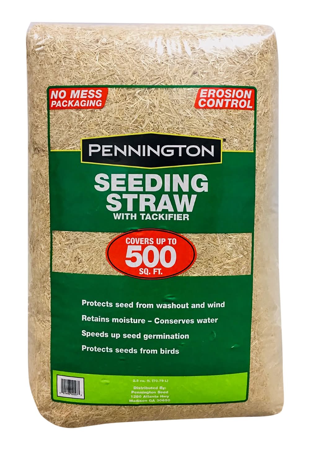 Pennington Wheat straw 500 sq. ft. (at 1/4-in depth)