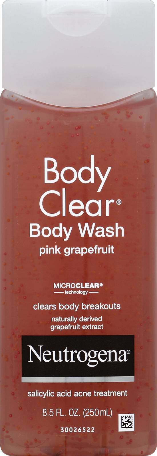Neutrogena Body Clear Pink Grapefruit Acne Body Wash (8.5 fl oz)