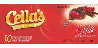 Cella's Christmas Milk Chocolate Cherries - 5oz