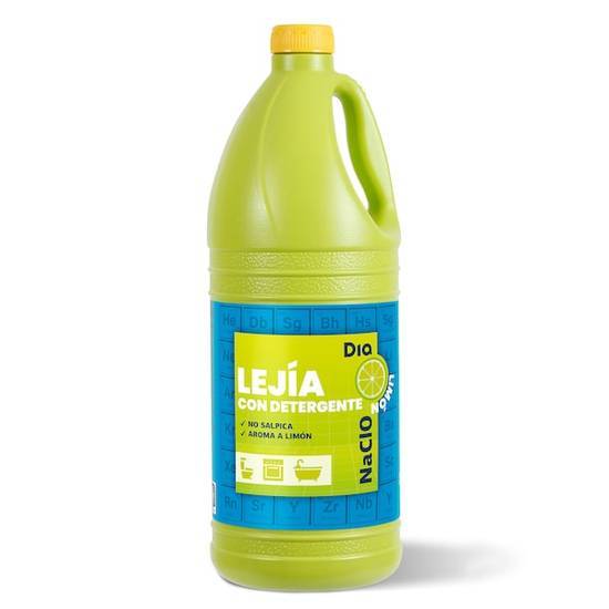 Lejía con detergente limón Dia garrafa 2 l