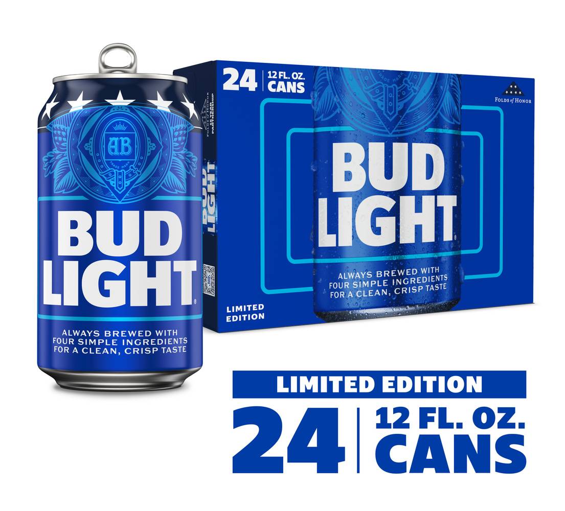 Bud Light American Beer (24 x 12 fl oz)
