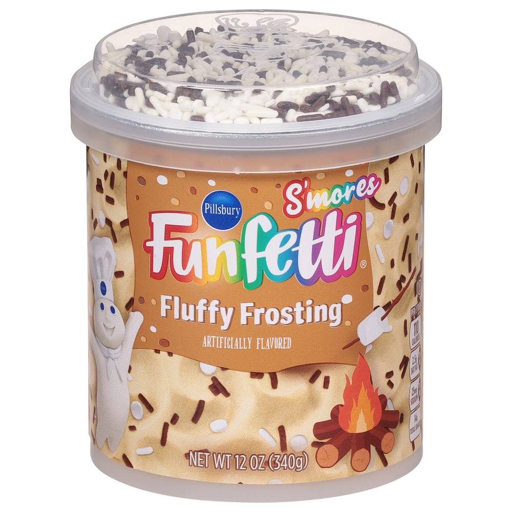 Pillsbury Funfetti S'mores Fluffy Frosting