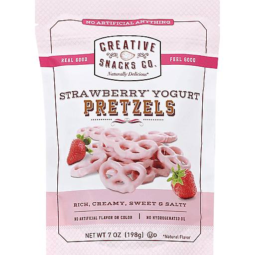 Creative Snacks Strawberry Yogurt Pretzels 7oz