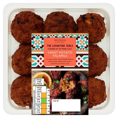 Waitrose & Partners Sweet Potato Falafels