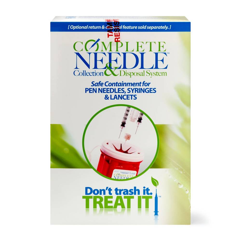 CVS Health Complete Needle Collection & Disposal System