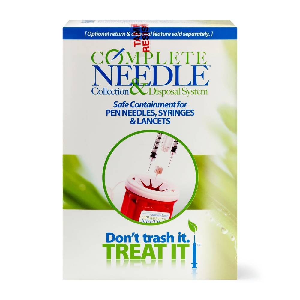 Cvs Health Complete Needle Collection & Disposal System