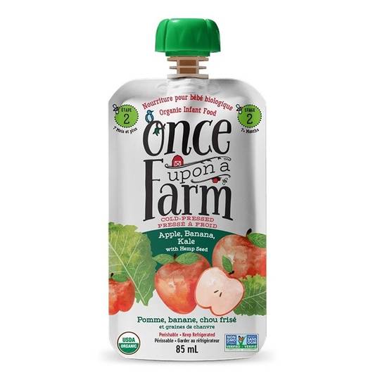 Once Upon a Farm Kale Apple and Banana Infant Food (85 ml)