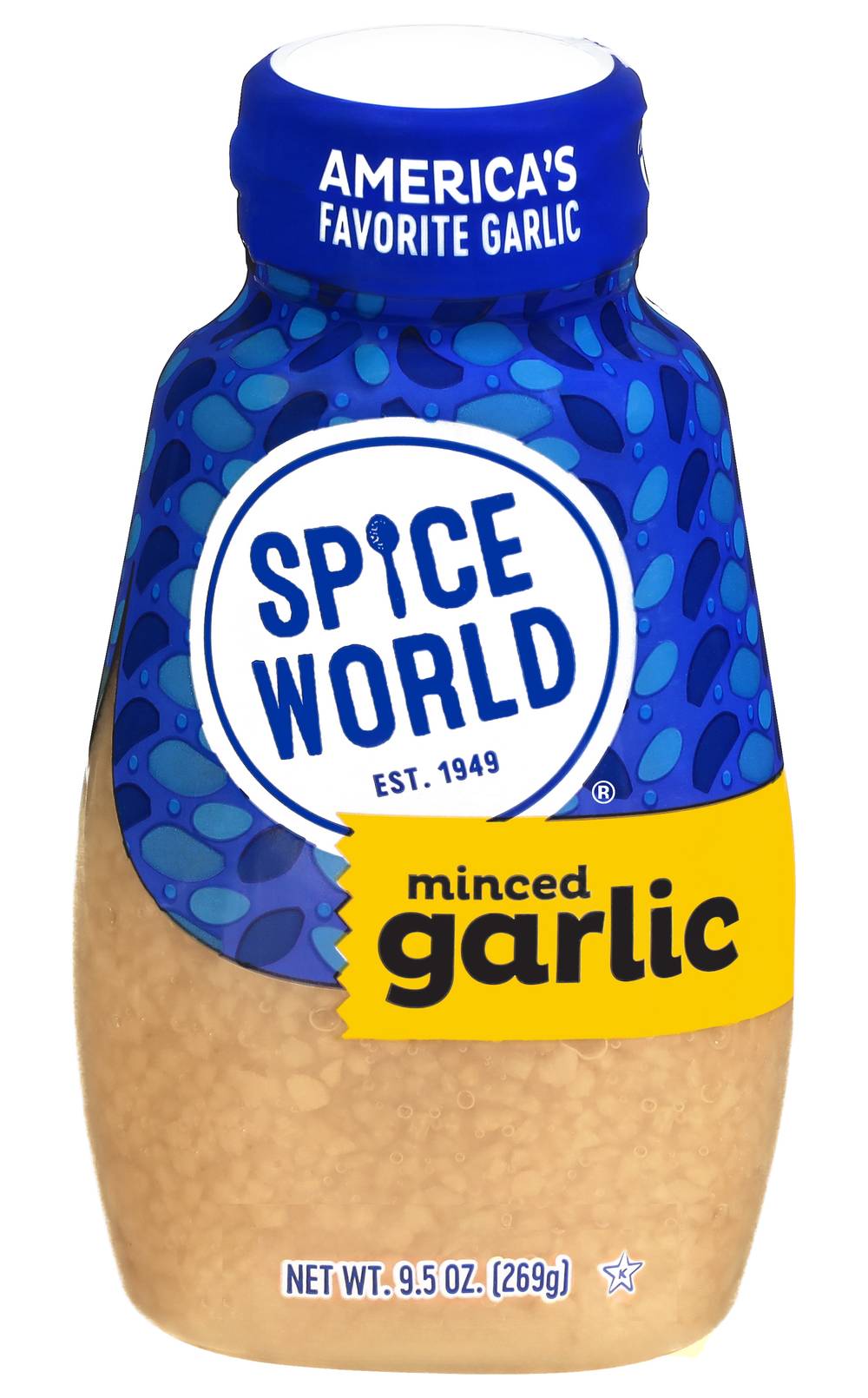 Spice World America's Favorite Minced Garlic (9.5 oz)